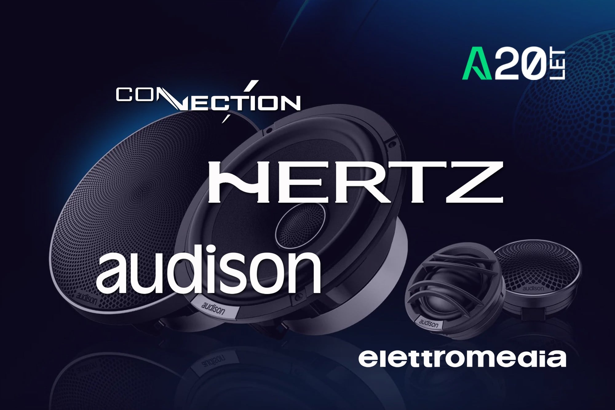 20 let Ahifi: Hertz a Audison – dva hlavní pilíře našeho sortimentu