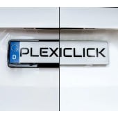 Plexiclick - průhledný držák maďarské SPZ