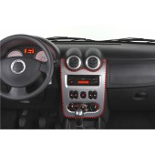 Redukční rámeček autorádia pro Dacia Duster, Sandero I, Logan