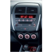 Redukční rámeček 10" autorádia pro Citroën C4 Aircross, Mitsubishi Outlander, ASX, Peugeot 4008