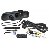 HD DVR kamera se záznamem a monitorem 4,3" ve zpětném zrcátku HV-043LA