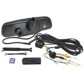 HD DVR kamera se záznamem a monitorem 4,3" ve zpětném zrcátku HV-043LA