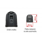 HD DVR kamera se záznamem a monitorem 4,3" ve zpětném zrcátku s funkcí automatického zatmavení HV-043LAD