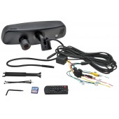 HD DVR kamera se záznamem a monitorem 4,3" ve zpětném zrcátku s funkcí automatického zatmavení HV-043LAD