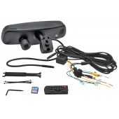 HD DVR kamera se záznamem a monitorem 4,3" ve zpětném zrcátku s funkcí automatického zatmavení HV-043LAD