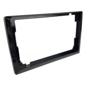 Redukce pro montáž 9" autorádia do 10" rámečku, lesklá černá