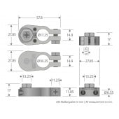 Bateriová svorka ACV 30.4000-02S