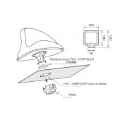 Adaptér pro anténu Calearo 7131050