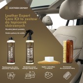 Set autokosmetiky na kůži Leather Expert - Leather Car Care Kit