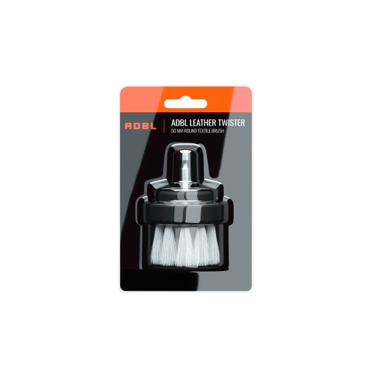 Kulatý kartáč na kůži ADBL Leather Twister 50 mm