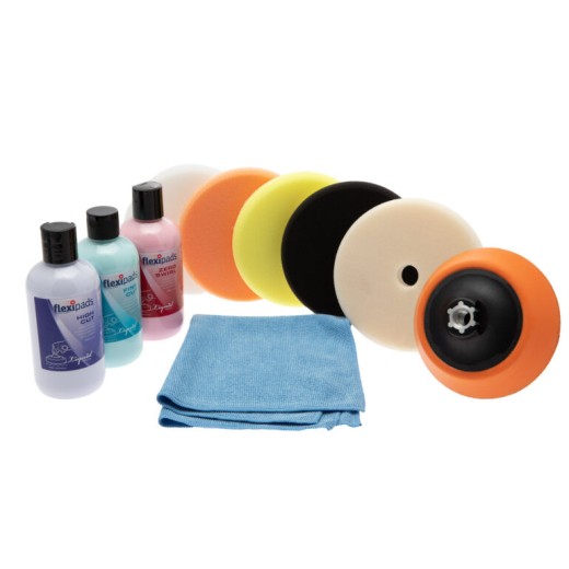 Sada Flexipads 80 mm X-Slim Polishing Kit