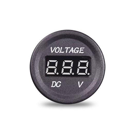 Voltmeter, 6-30V, modrá LED MY1082