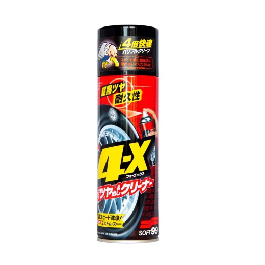 Čistič a impregnace pneumatik Soft99 4-X Tire Cleaner (470 ml)
