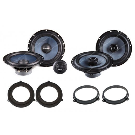 Reproduktory do Fiat Panda II set č. 2