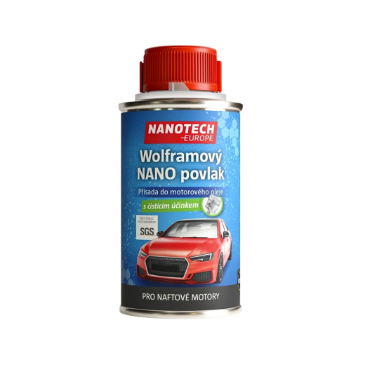 Nanotech-Europe Wolframový NANO povlak - přísada do motorového oleje s čistícím účinkem pro naftové motory (240 ml)