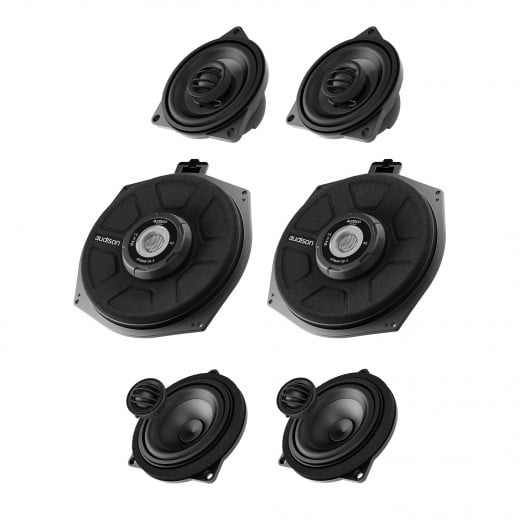 Ozvučení Audison do BMW 1 (E81, E82, E87, E88) se základním audio systémem