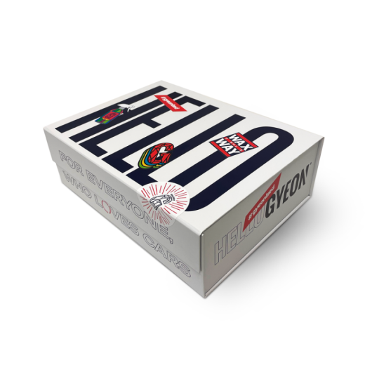 Prezentační box bez obsahu Gyeon HELLO PR box (box only)
