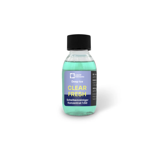 Vůně a čistič do ostřikovačů Liquid Elements Washing water concentrate "SMELLOW BOMB / CLEAR FRESH" - Deep Ice (100 ml)