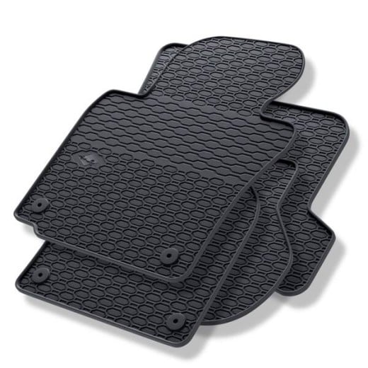 Gumové autokoberce Geyer & Hosaja pro Volkswagen Golf V, Volkswagen Golf VI, Volkswagen Jeta (2005 - 2010), Volkswagen Scirocco (2008 - 2017) / Seat Leon (2005 - 2012) / Škoda Octavia 2