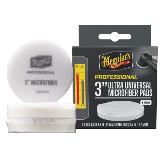 Mikrovláknové kotouče Meguiar's Professional Microfiber Pad 3" (3 Pack)