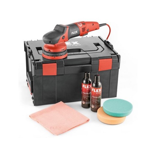 Excentrická leštička v sadě XCE 10-8 125 P-Set