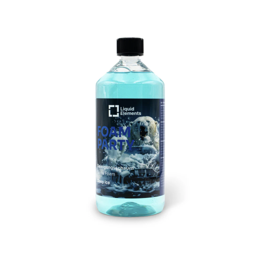 Aktivní pěna Liquid Elements Cleaning foam "FOAM PARTY" - Deep Ice (1 l)