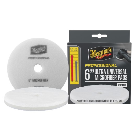 Mikrovláknové kotouče Meguiar's Professional Microfiber Pad 6" (2 Pack)