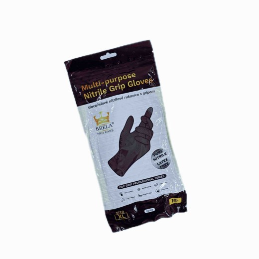 Chemicky odolné nitrilové rukavice Brela Pro Care CDC Grip Nitril - XL (balení 10 ks)