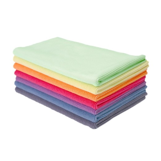 Sada mikrovláknových utěrek Purestar Speed Polish Multi Rainbow