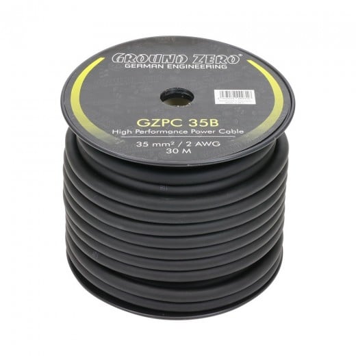 Napájecí kabel Ground Zero GZPC 35B (cena za 1 metr)