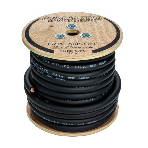 Napájecí kabel Ground Zero GZPC 50B-OFC