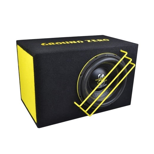 Subwoofer v boxu Ground Zero GZRB 25SPL