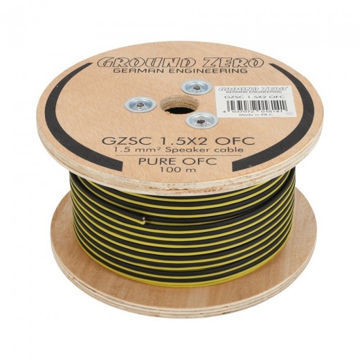 Repro kabel Ground Zero GZSC 1.5X2-OFC (cena za 1 metr)