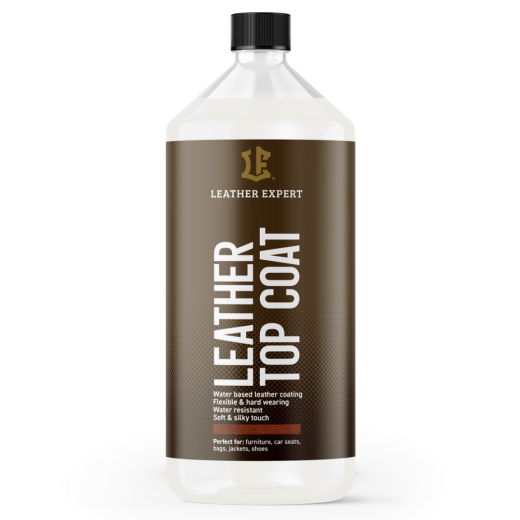 Polyuretanový lak na kůži Leather Expert - Leather Top Coat (1 l) - pololesk