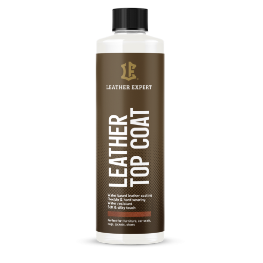 Polyuretanový lak na kůži Leather Expert - Leather Top Coat (500 ml) - satén