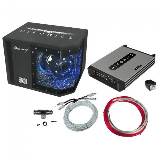 Akční set subwooferu a zesilovače Hifonics MBP 1000.4