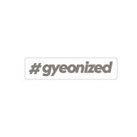 Samolepka Gyeon #gyeonized Sticker Silver (17,9 mm x 100 mm)