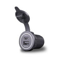 Nabíječka USB-A & USB-C vestavná, QC3.0, PD 3.0 MY1298