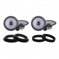 Reproduktory do VW Golf Plus set č. 1